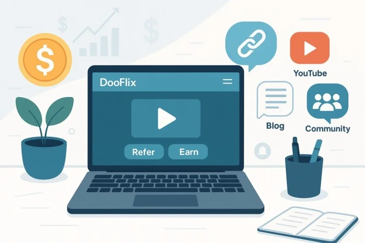 Earni money with DooFlix